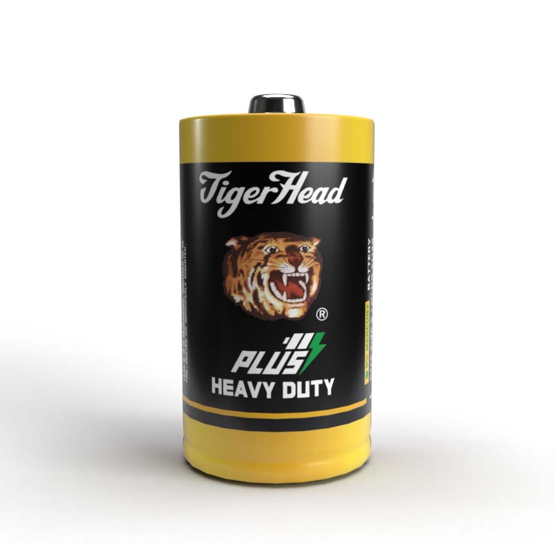 Batterie Tiger Head Carbon Zinc Plus Batterie robuste R20p