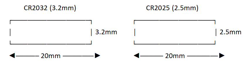 Une pile CR2032 peut-elle remplacer une CR2025&nbsp;?