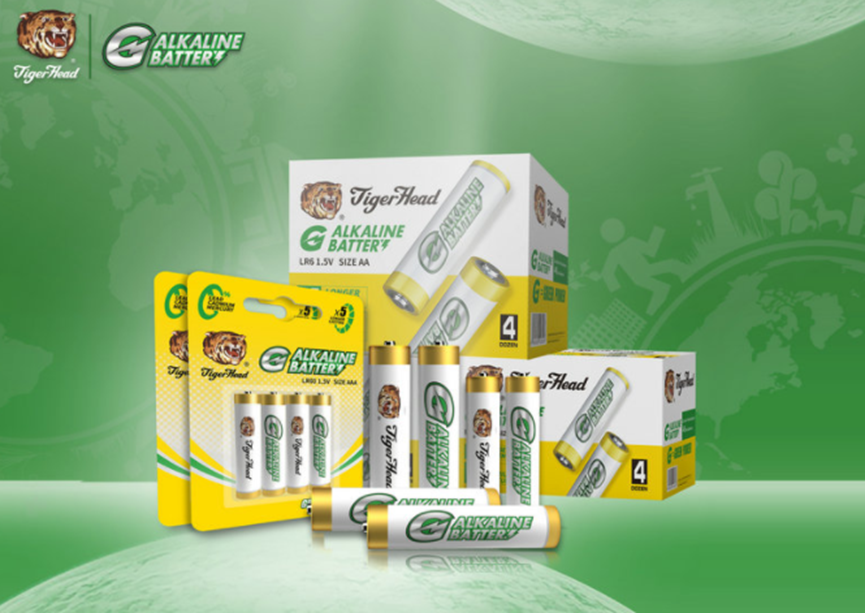 Pile alcaline G de Tigerhead