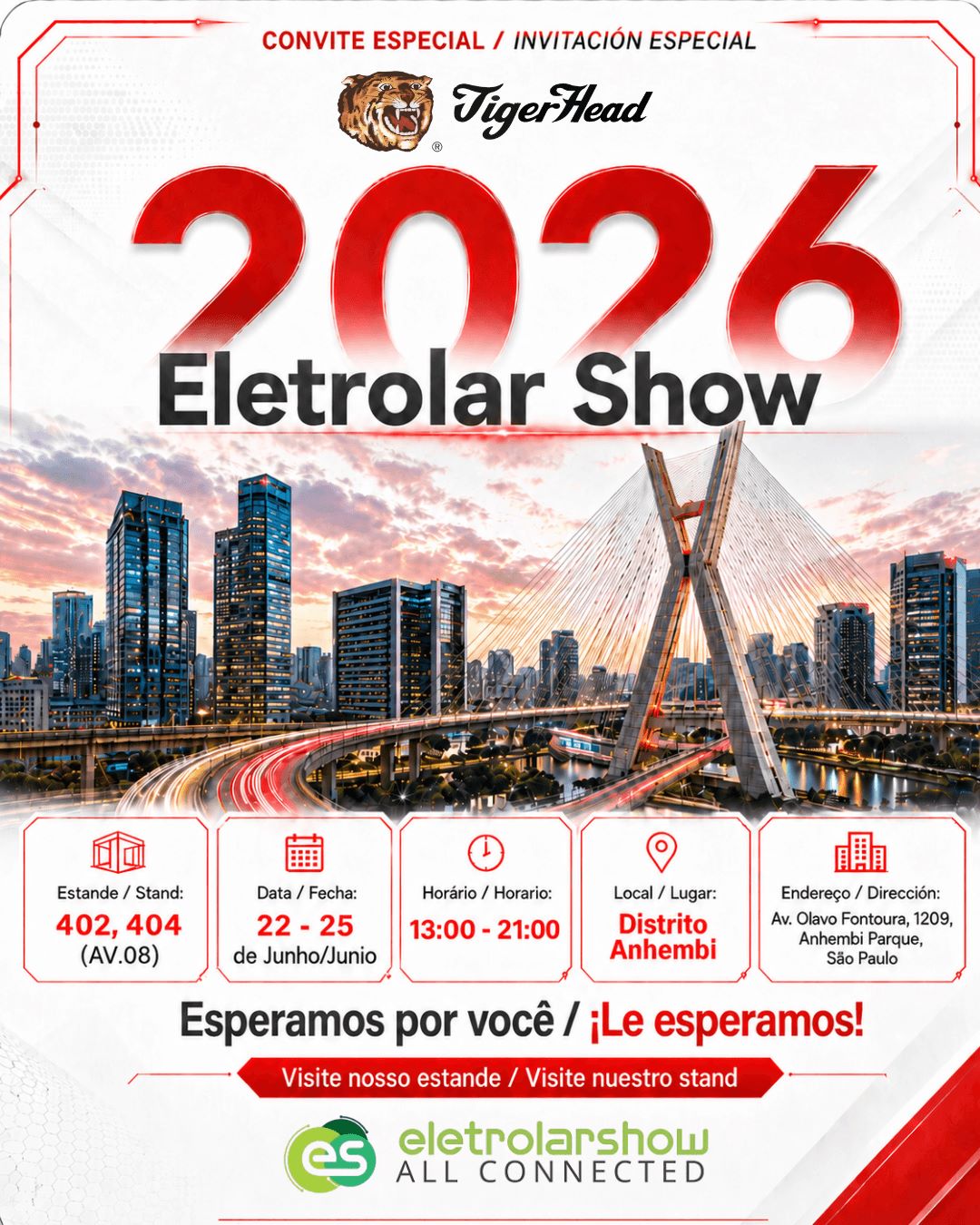 Tiger Head Battery Group présente des innovations énergétiques de pointe en Amérique latine au salon Eletrolar 2026