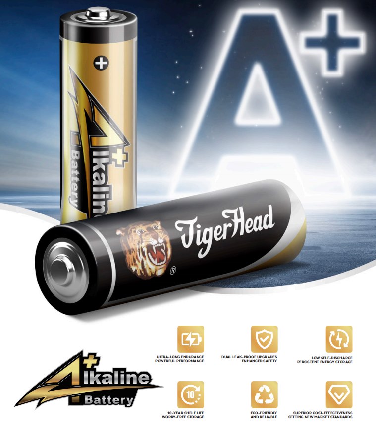 Pile alcaline Tigerhead-A+