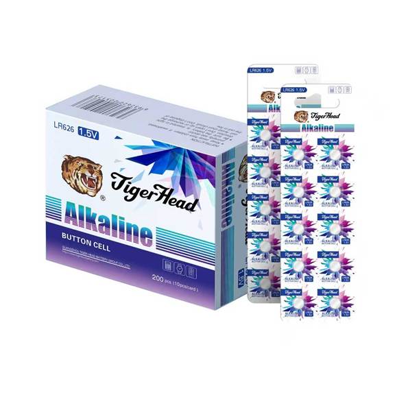 Piles bouton longue durée de Tiger Head Battery