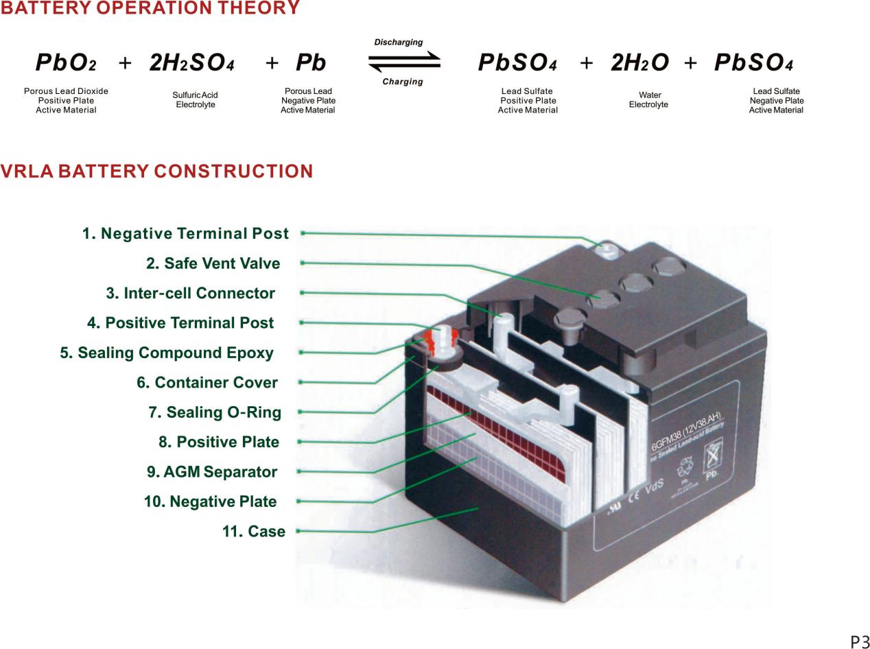 Caractéristiques techniques de la batterie solaire - tête de tigre